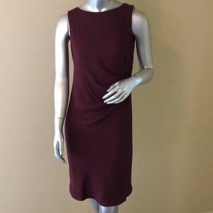 Theory Burgundy Mini Dress